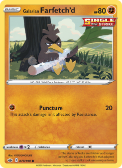 Galarian Farfetch'd CRE 78