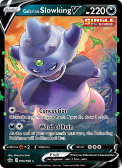 Galarian Slowking V CRE 99