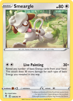 Smeargle EVS 128