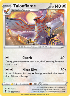 Talonflame EVS 140