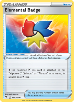 Elemental Badge EVS 147
