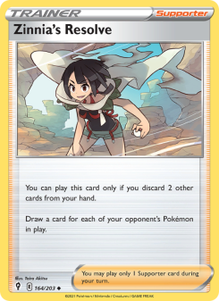 Zinnia's Resolve EVS 164