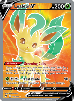 Leafeon V EVS 166