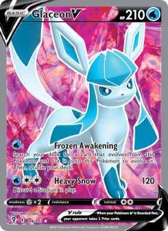 Glaceon V EVS 174