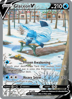 Glaceon V EVS 175