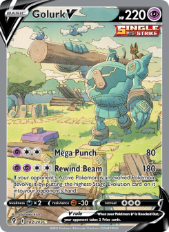 Golurk V EVS 182