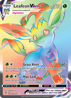 Leafeon VMAX EVS 204