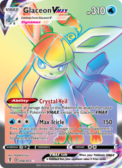 Glaceon VMAX EVS 208