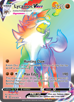 Lycanroc VMAX EVS 213