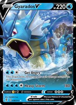 Gyarados V EVS 28