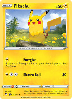 Pikachu EVS 49