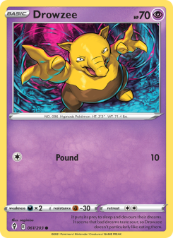 Drowzee EVS 61