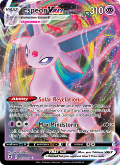 Espeon VMAX EVS 65