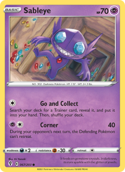 Sableye EVS 67