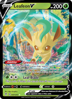 Leafeon V EVS 7