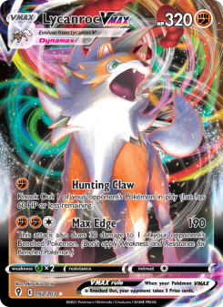 Lycanroc VMAX EVS 92