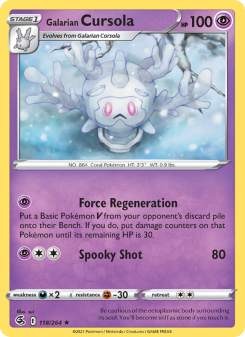Galarian Cursola FST 118