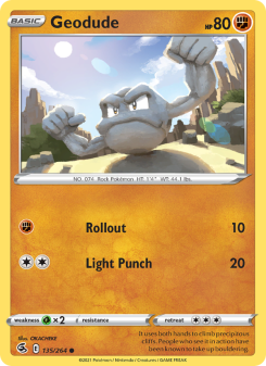 Geodude FST 135