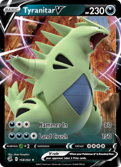Tyranitar V FST 158