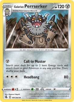 Galarian Perrserker FST 181