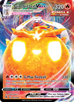 Cinderace VMAX FST 45