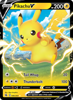 Pikachu V FST 86