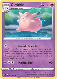 Clefable BRS 054