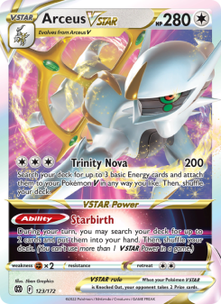 Arceus VSTAR BRS 123