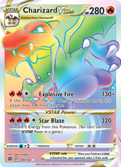 Charizard VSTAR #174 — Astri Lucenti