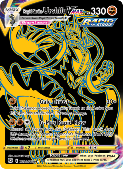 Rapid Strike Urshifu VMAX BRS TG30