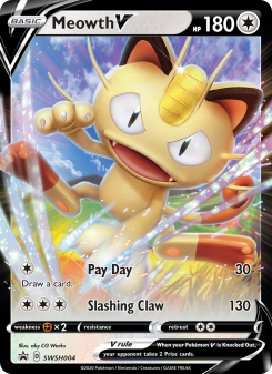 Meowth V SWSHP SWSH004