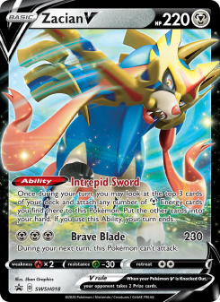 Zacian V SWSHP SWSH018