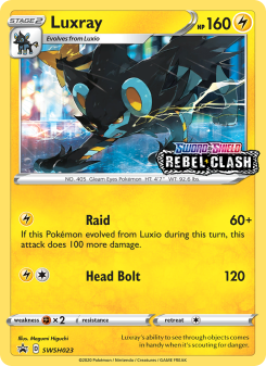 Luxray SWSHP SWSH023