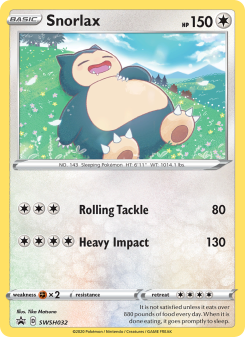 Snorlax SWSHP SWSH032