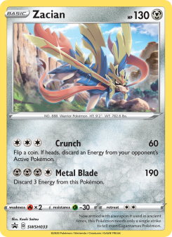 Zacian SWSHP SWSH033