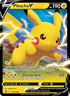 Pikachu V SWSHP SWSH061
