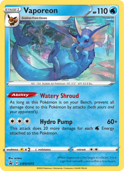 Vaporeon SWSHP SWSH072