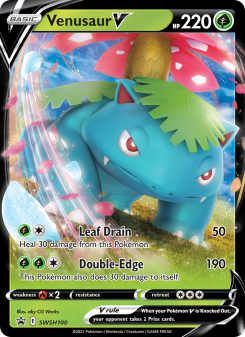 Venusaur V SWSHP SWSH100
