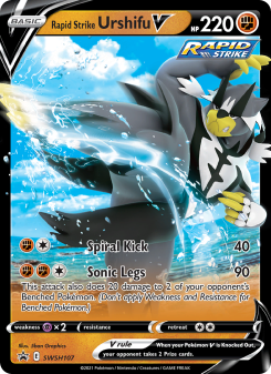 Rapid Strike Urshifu V SWSHP SWSH107