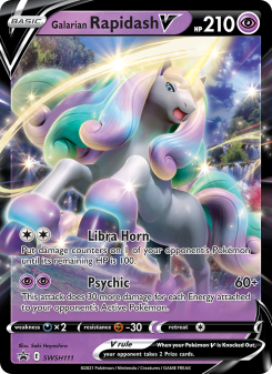 Galarian Rapidash V SWSHP SWSH111