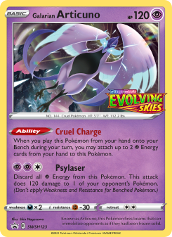 Galarian Articuno SWSHP SWSH123