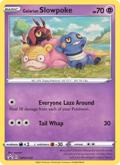 Galarian Slowpoke SWSHP SWSH126