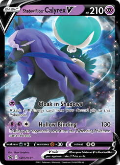 Shadow Rider Calyrex V SWSHP SWSH131