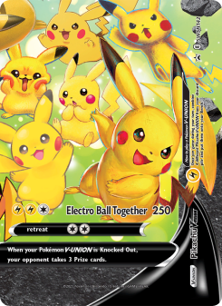 Pikachu V-UNION SWSHP SWSH142