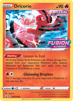 Oricorio SWSHP SWSH168