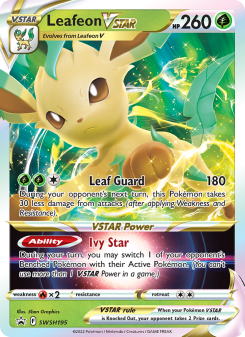 Leafeon VSTAR SWSHP SWSH195