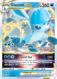 Glaceon VSTAR SWSHP SWSH197