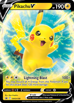 Pikachu V SWSHP SWSH198