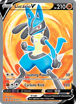 Lucario V SWSHP SWSH213