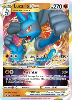 Lucario VSTAR SWSHP SWSH214